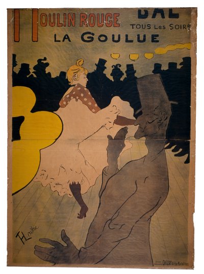 Moulin Rouge, 1891 da Henri de Toulouse Lautrec